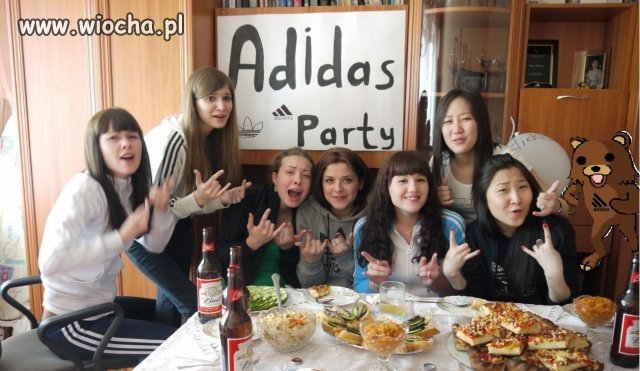 Adidas party