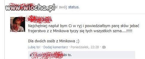 Chłopak się denerwuje na dziewczyny