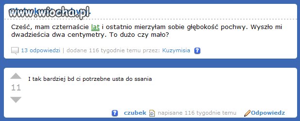 Na głupie pytanie