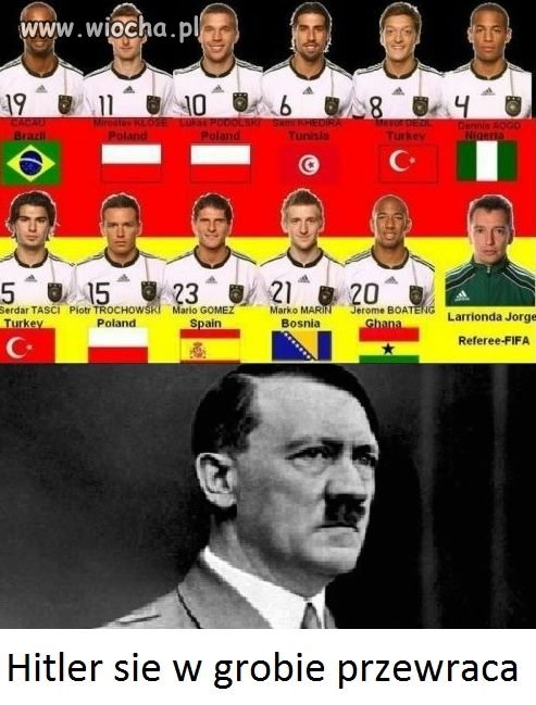 Dopiero by było jakby gral jakiś Żyd :)