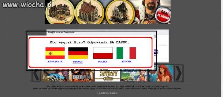 Reklama na czasie.