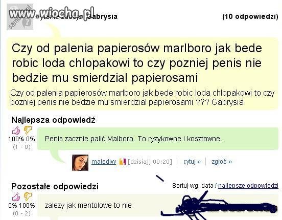 Bo palenie jest kosztowne...
