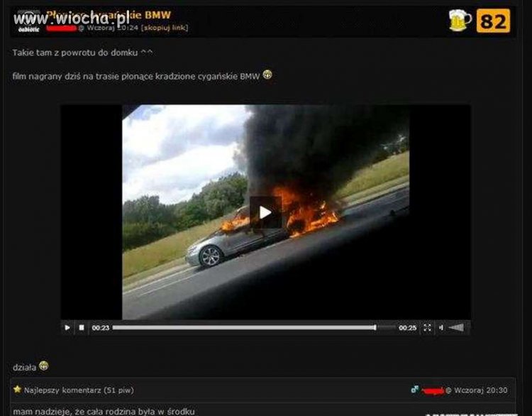 Jak to cyganie wsystko kradną..jednak dosiegła ich kara