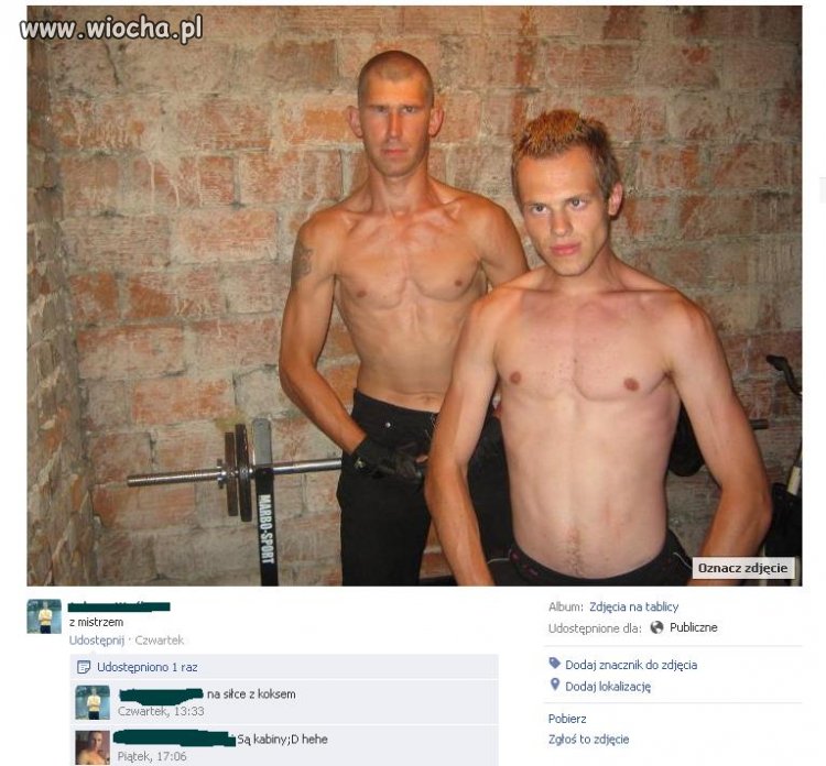 Takie tam na na siłowni