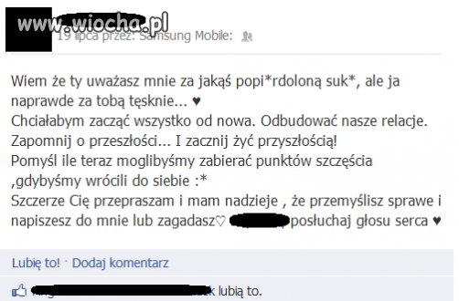 Może się nie znam. Jednak wydaje mi się, że 