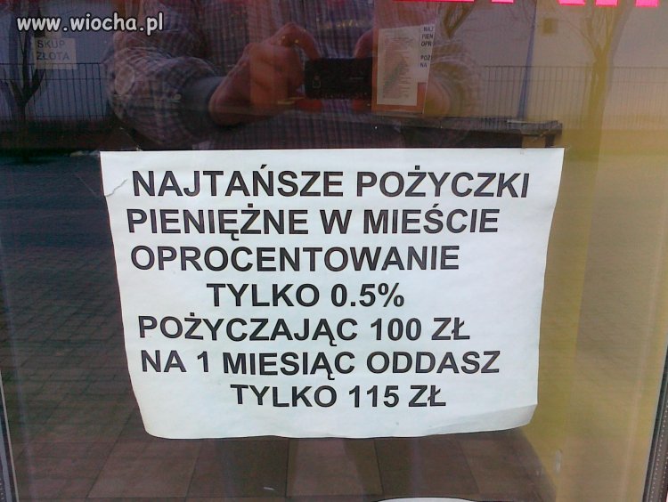 Czysty zysk, nic tylko pożyczać