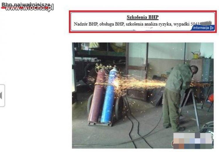 BHP Oczywiście rzecz jasna bezpieczeństwo...