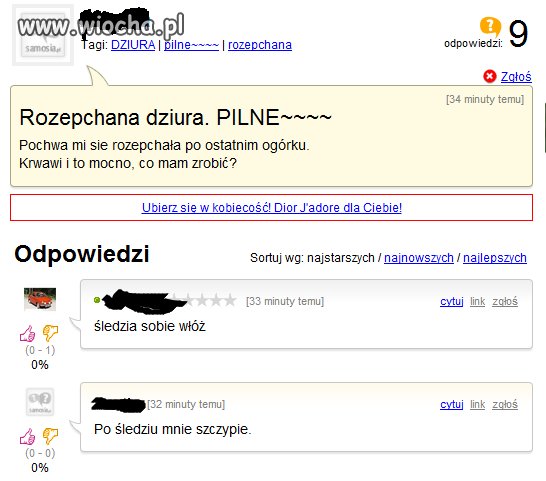 Nie miała faceta musiała sobie radzić