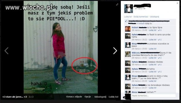 Pamiętaj ona zawsze będzie sobą ...