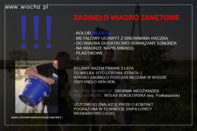 Zaginęło wiadro
