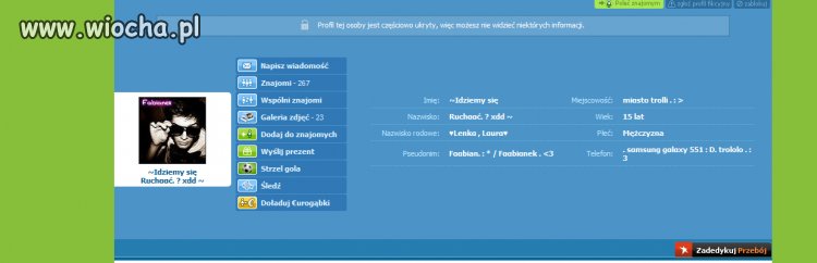 Trzeba Być naprawdę Debilem,aby...