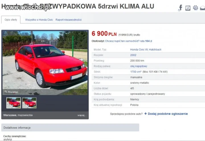 Audi . . .