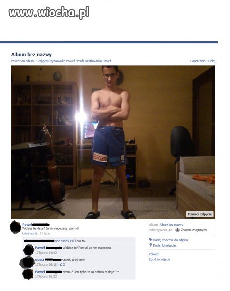 Wiochą nie jest posiadanie takiego zdjęcia.