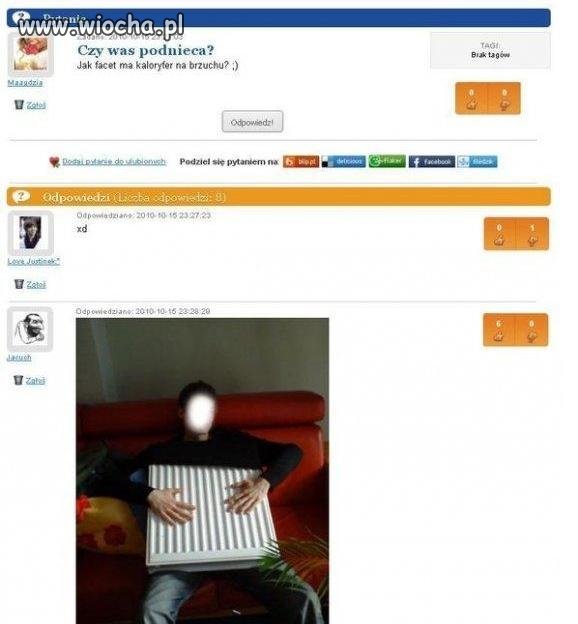 Kaloryfer na brzuchu 