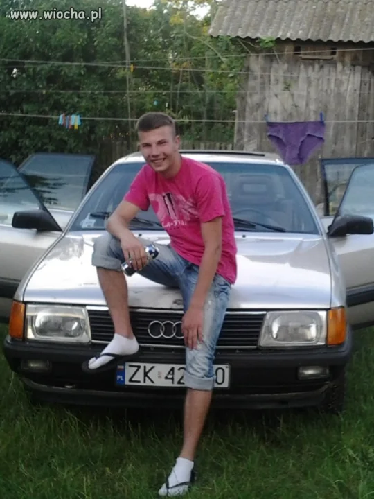 Skonek=Wiocha Japonki, skiery-stodoła-gacie i lans