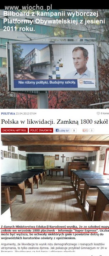 Tusk kłamca