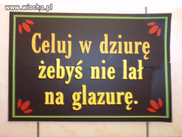 Toaleta w knajpie