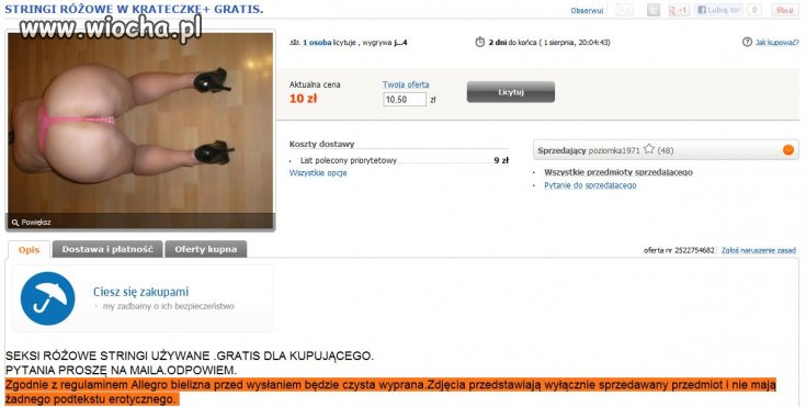 SEKSI RÓŻOWE STRINGI