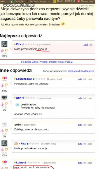 Wydój ją
