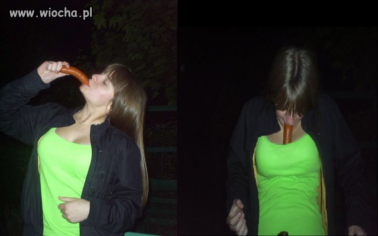 Pyszna kiełbaska