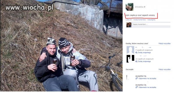 ' było ciepło czuć zapach wiosny '