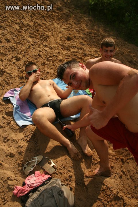 Takie tam na plaży 