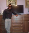 Okulary w domu + lans na telewizor