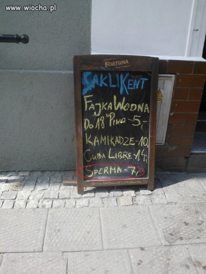 Co za smakowite menu...
