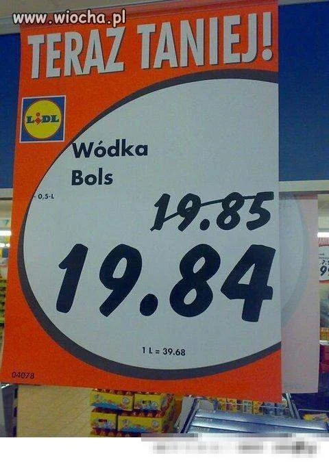 Takie przeceny tylko w Polsce