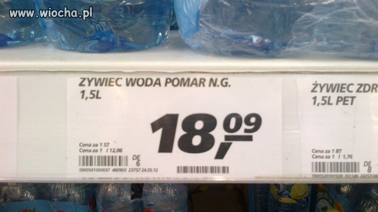 Woda Żywiec e Realu Szczecin 