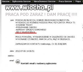 A to dopiero wiocha, ciekawe czy mąż o tym wie..