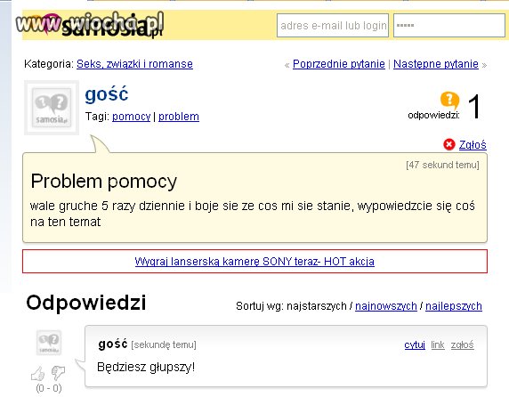 Ludzie czy wy w ogóle myślicie?