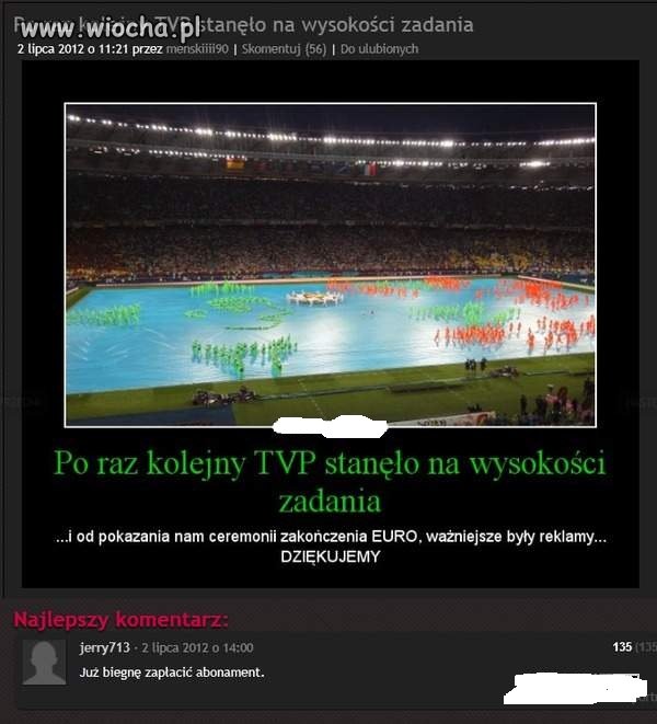 Wiochą jest...