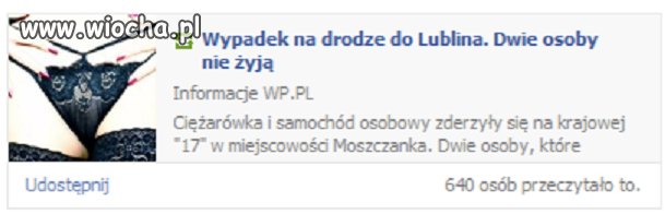 Wiocha na facebooku 