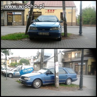 Perfekcyjne parkowanie...