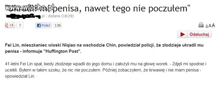 Portale informacyjne w Polsce schodzą na psy...