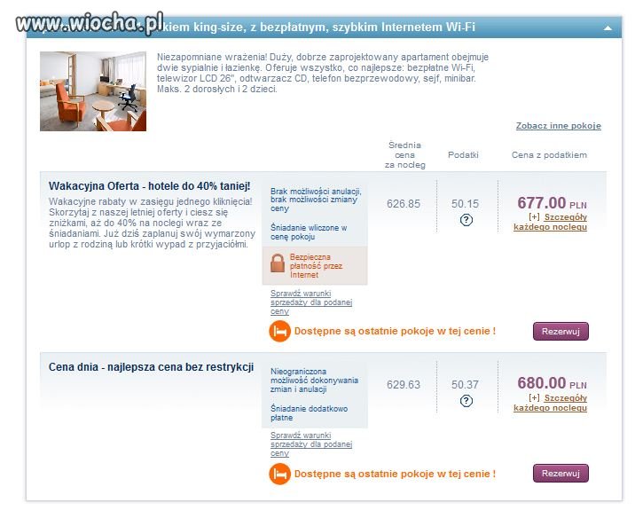 NOVOTEL - LETNIA PROMOCJA 40% taniej