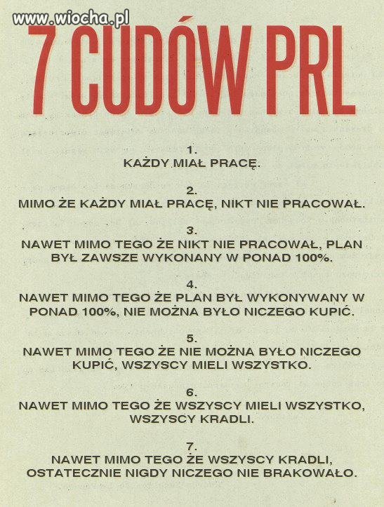 7 Cudow PRL