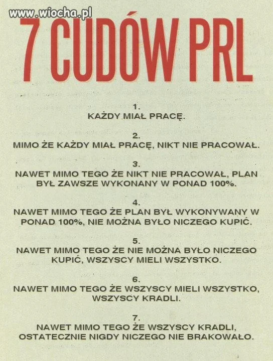 7 Cudow PRL