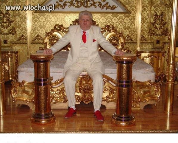 Złoto,złoto a wiochą jedzie na kilometr