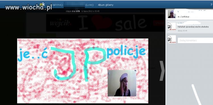 " Je**ć policje;p "