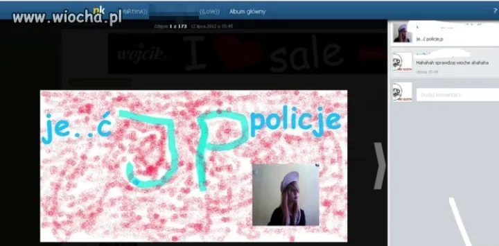 " Je**ć policje;p "