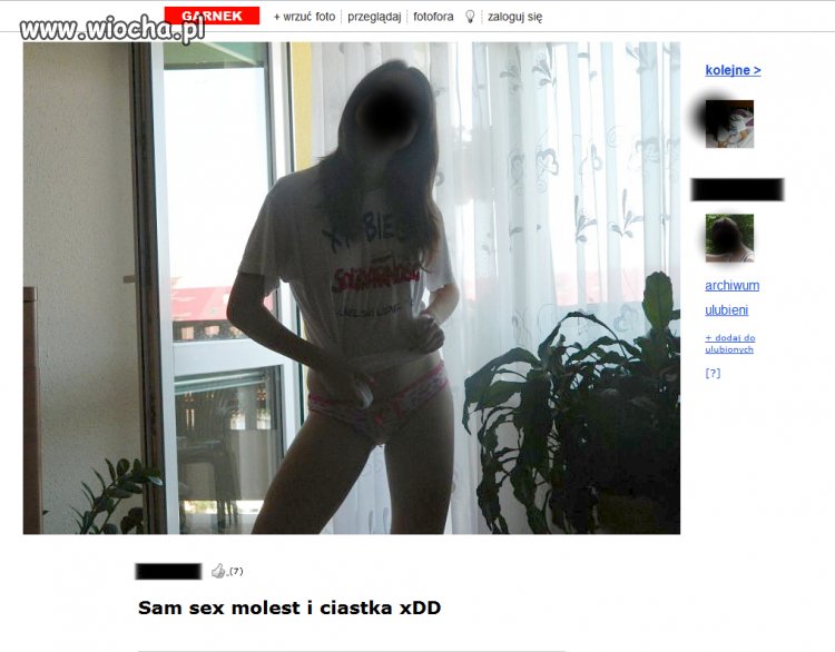 Sam sex molest i ciastka