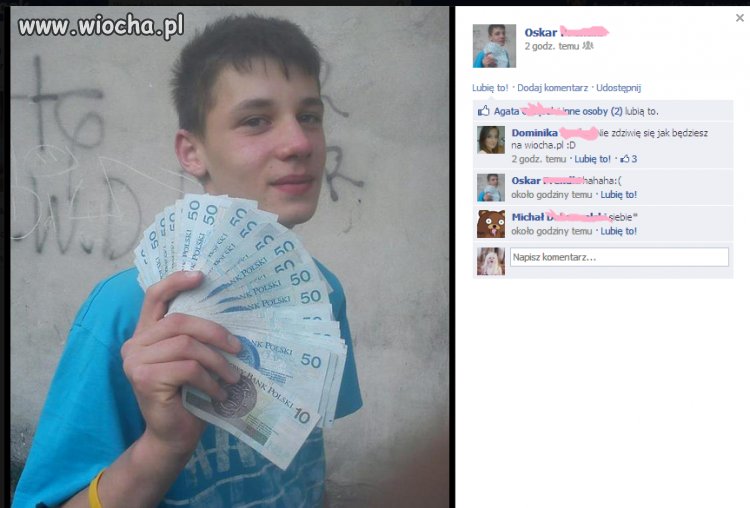 Słit focia z wypłatą mamy