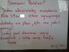 Wiocha to żądać więcej niż w umowie i wywieszać na