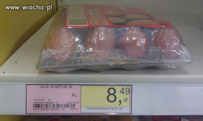 Tesco  - jajka z niespodzianką.