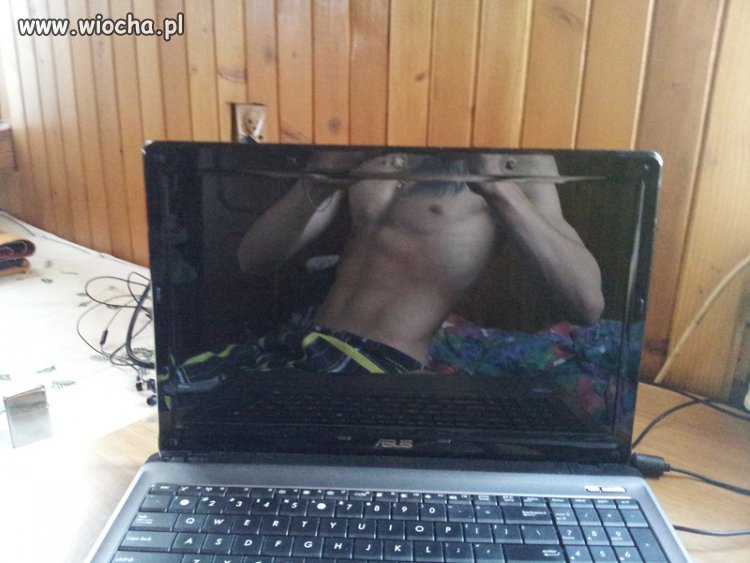 Lustra, bańki, szyby...teraz laptop