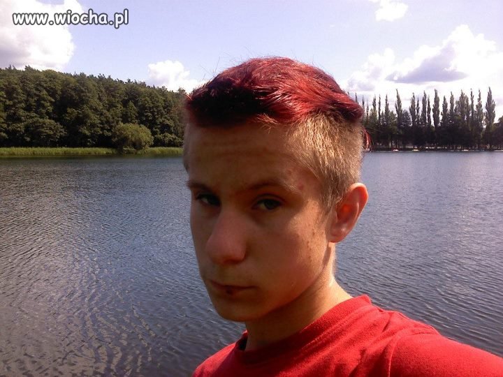 Mam czerwone włosy...