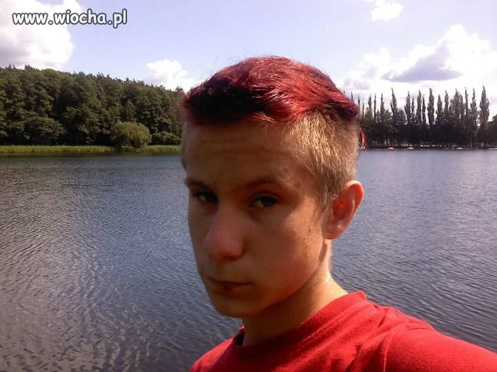 Mam czerwone włosy...