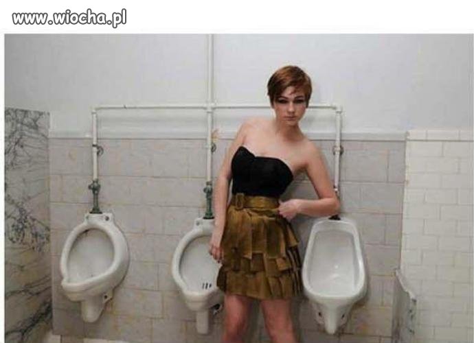 Lans na pisuar...